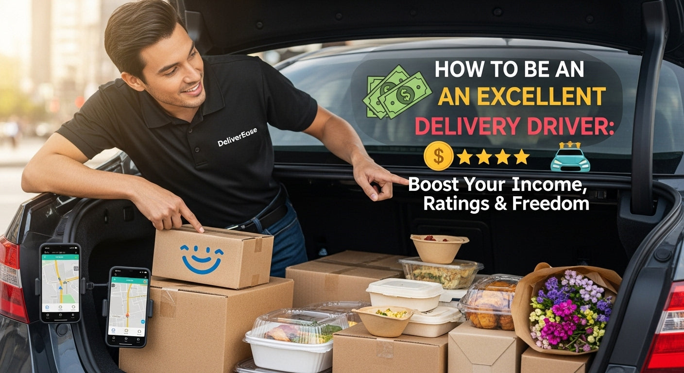 🚗 How to Be an Excellent Delivery Driver: Boost Your Income, Ratings & Freedom